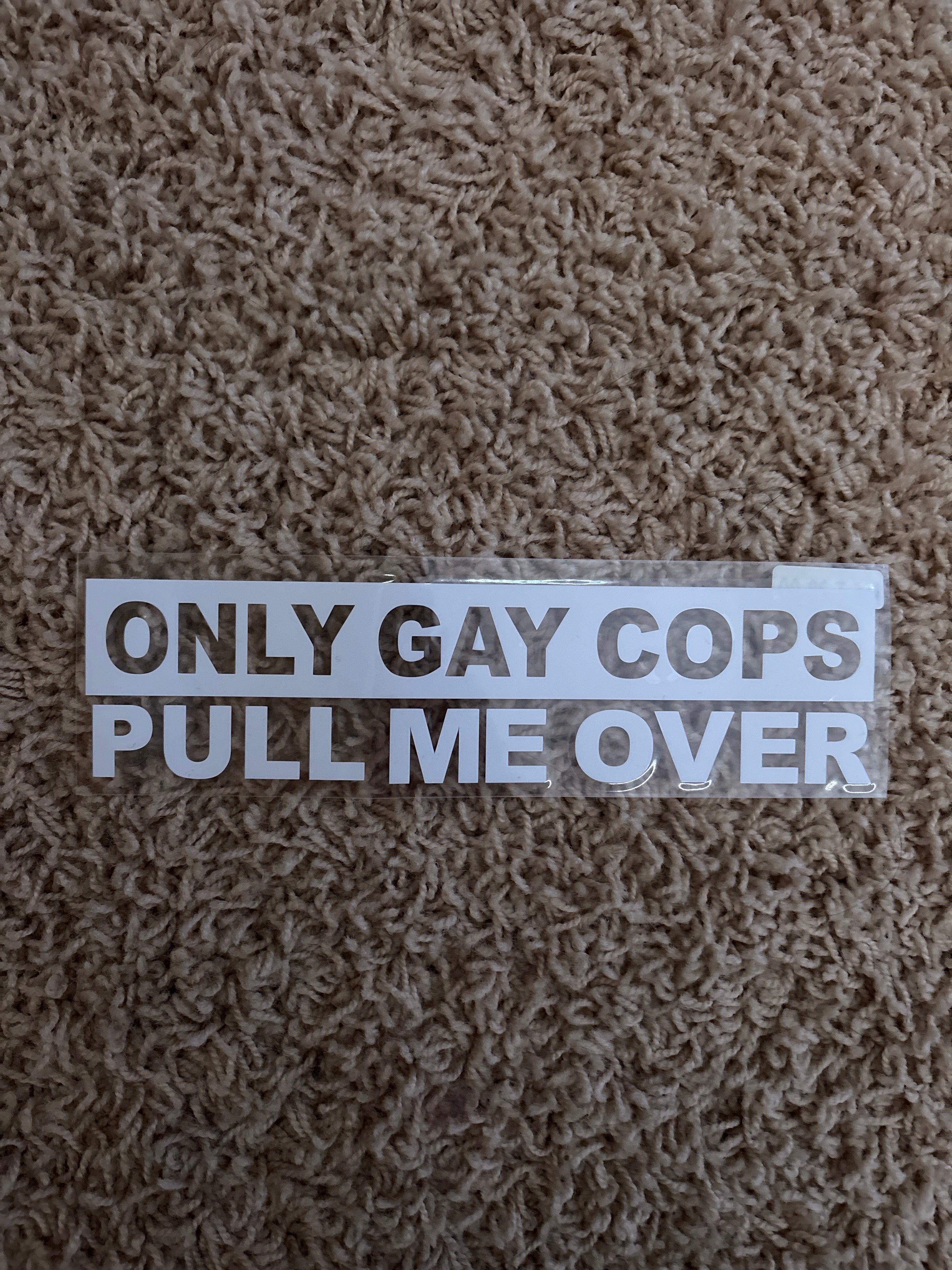 Cop Sticker
