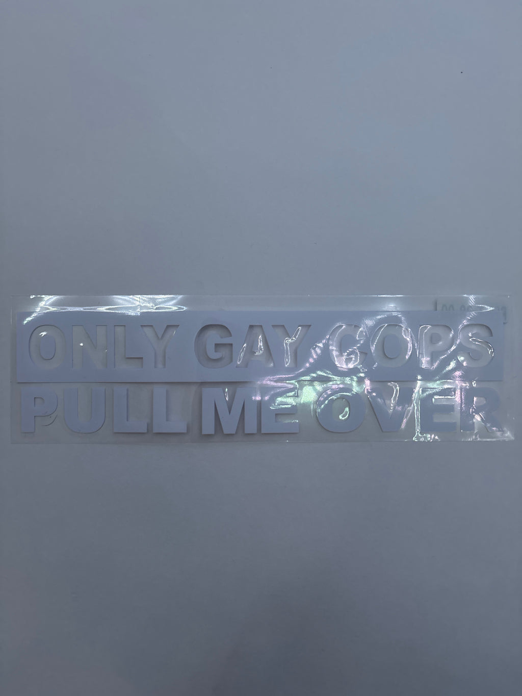 Cop Sticker